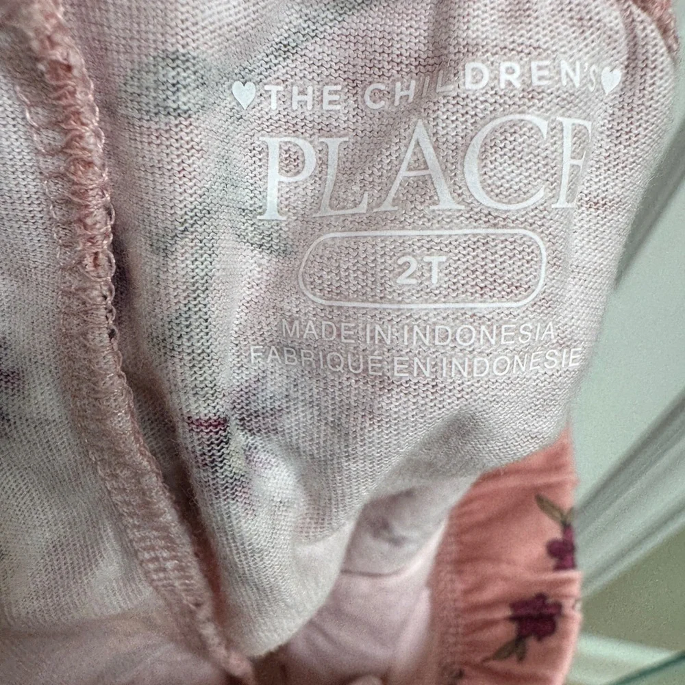 The Children’s Place 2T Girls Pink Floral Soft Shorts